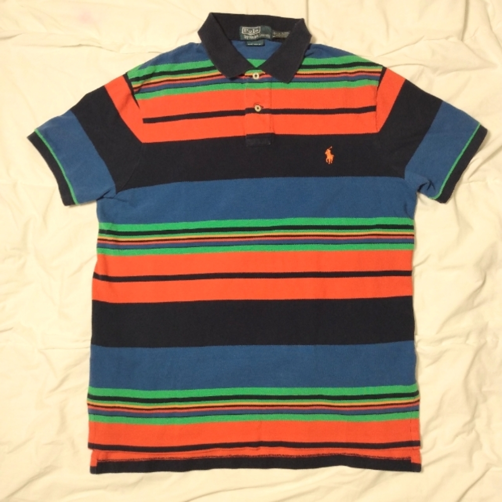 Vintage Polo Ralph Lauren Southwestern Serape short sleeve cotton summer shirt